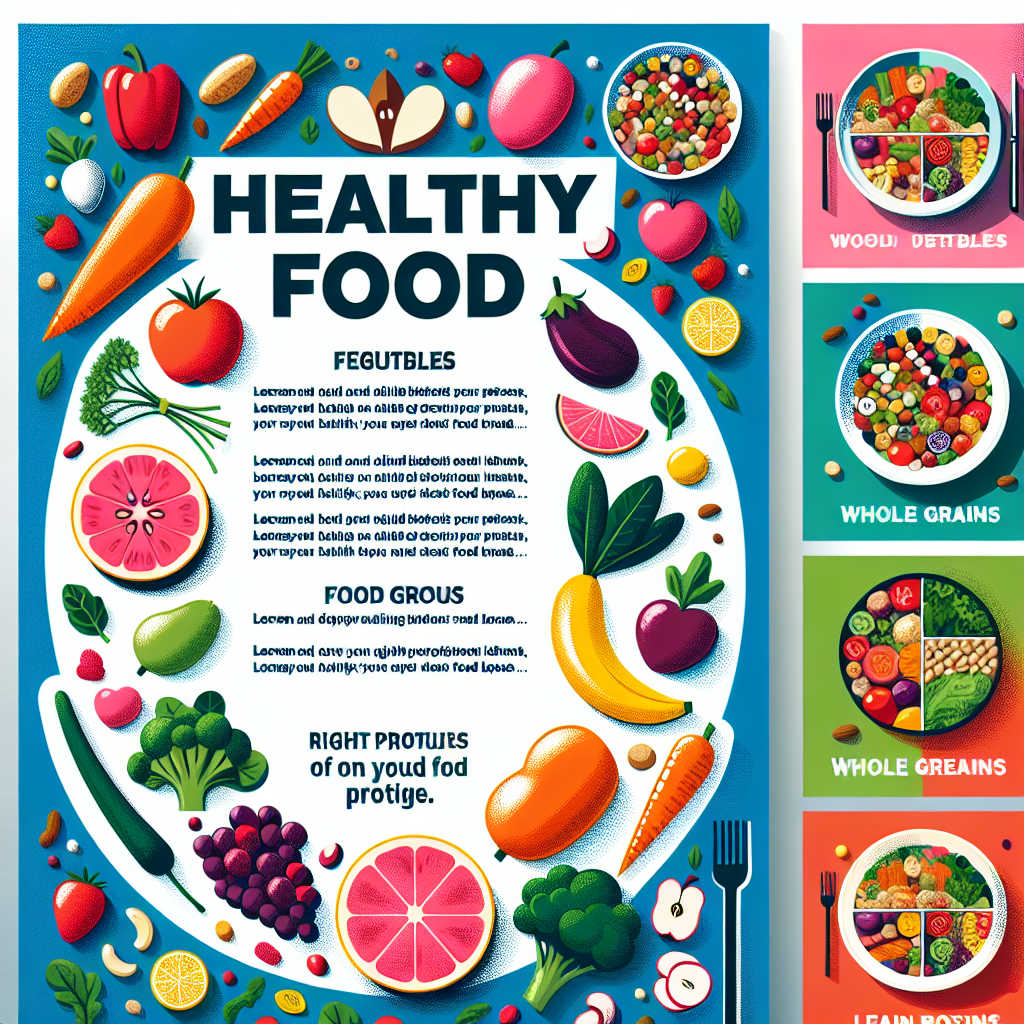 Ciptakan Poster Makanan Sehat yang Menggugah Selera dengan Tips Desain